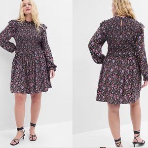 Gap Smocked Ruffle Dress